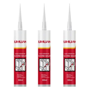 High Temperature 100 RTV Silicone Sealant Colored Structural Bathroom Adhesive Fish Glass Aquarium Sealant