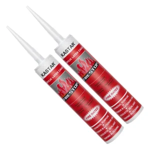 High-Temperature 1200’C Firestop Sealant Adhesive for Exhaust Systems Fireplaces Ovens and Collectors