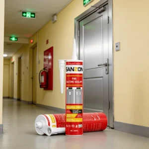 High-Temperature Fireproof Structural Silicone Sealant Fire-Rated Extreme Temperature and Pressure Resistant Fast-Curing