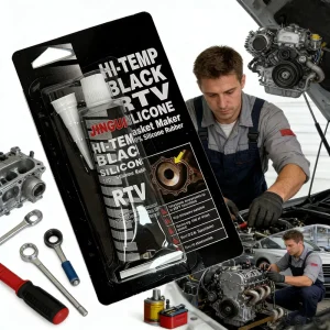High-Temperature Grey 999 RTV Silicone Gasket Maker Car Neutral RTV Silicone Sealant