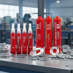 High Temperature Resistant 50ml 510 Plane Silicone Anaerobic Flange Sealant Metal Pipe Thread Valve Faucet Leak Proof Glue