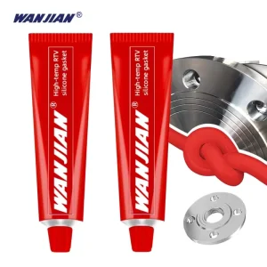 High Temperature Resistant Red RTV Silicone Gasket Sealant for Construction and Transportation