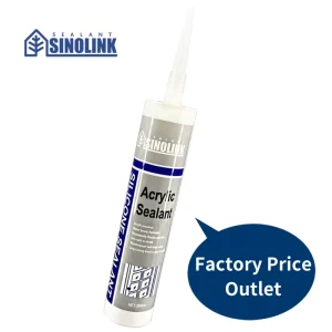 High quality Waterproof Adhesive Low MOQ Acrylic Sealant for Construction