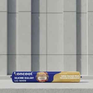 Highly Weather resistant LONCOOL Construction Silicone Structural Sealant 600ml ISO CE Certified for Exterior Facade Stone