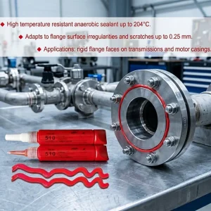 Higlue 510 515 518 Acrylic Anaerobic Adhesive Construction Car Engine Flange Sealant Replacing Gasket Flange Strong Glue