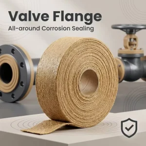 Industrial Gas and Oil Pipeline Valve Flange Sealing Anti Rust Waterproof Petrolatum Corrosion Protection Tape