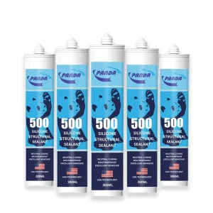 Industrial Grade One-Component Structural Silicone Sealant Neutral-Curing Odorless High-Elasticity for Curtain Wall Construction