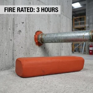 Intumescent Firestop Putty for Cable Penetrations Flexible 3H Fire Resistant Sealant Smoke Seal Fire Barrier for Construction