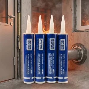 Intumescent Firestop Sealant for Duct, Pipe, and Wall Penetration Fire Barrier Sealing