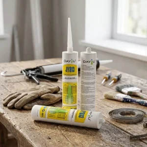 JY813 Perimeter Waterproof Sealing for Doors Windows Aluminum Alloy Ceramic Tiles Silicone Caulking Sealant