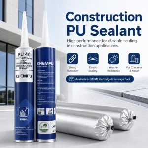 Jobsite PU30 PU40 PU Joint Sealant Joint Sealing Anti Leak Low Odor Expansion Joint Sealant for Roof Cracks Clean Joint Sealant