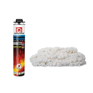 K100 Expansion Filling Sealing Silicone Caulking Agent Sealant For Construction Use On Doors And Windows Qingkai Brand