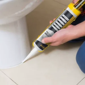 Kitchen and Bathroom Sanitary Silicone Sealant White 300 Ml Acetoxy Silicone Sealant Gum