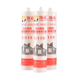 L-119 Fire-Resistant Eco-Friendly Waterproof High-Temperature Silicone Firestop Adhesive