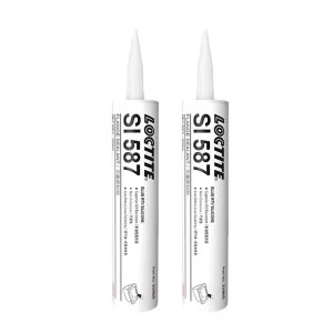 LOCTITER SI 587 RTV Silicone Flange Sealant High Temp Oil Resistant Blue Gasket Maker for Engine Repair