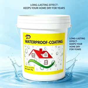 Liquid Acrylic Roof Sealant Paint Waterproof Coating for Concrete, Roofs, Walls, and Floors
