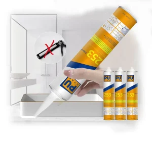 Low Odor Rtv Sealants 150ML Anti Mildew Adhesives Sealant Gp White clear for Bath and Kitchen Pu Sealant
