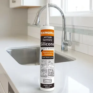 Low-VOC Neutral Silicone Sealant Sanitary Grade Anti-Fungal for Bathroom Kitchen Toilet Joints