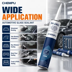 Low VOC Weatherproof PU Car Glass Sealant for Truck Windshields
