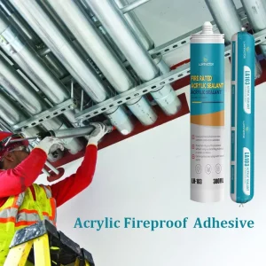 Low Voc 600ml Water based Fire Barrier Stop Caulking Acrylic Sealant for Firewall