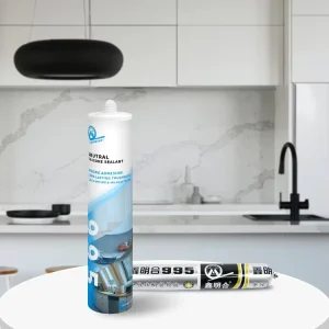 MH995 Silicone Sealant Cartridge Tube UV-Resistant for Wood PVC Kitchen Cabinets and Bathroom Adhesion