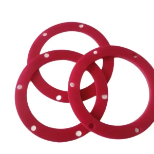 Manufacturer-Supplied Natural Rubber Silicone Flange Gasket for Industrial Piping and Machinery