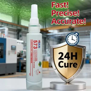 Medium Strength Form in Place HiGlue 573 Slow Cure Anaerobic Gasket Flange Sealant for Gearbox Engine Pump Rigid Metal Flanges