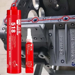 Metal Gasket Maker Anaerobic Flange Sealant Paste 518 Adhesive for Automotive Industrial Hydraulic Applications