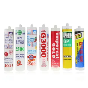 Multi-Model Silicone Sealant Universal Glass Glue Weather-Resistant Flexible for Construction Doors Windows Kitchens and Bathrooms