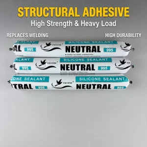 Multi-Purpose Fast-Curing Weather-Resistant Waterproof Silicone Sealant for Construction and Woodworking