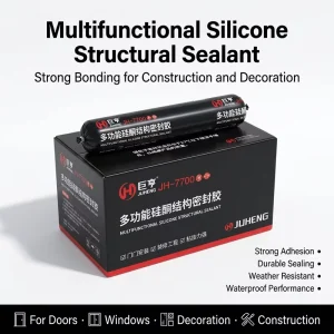 Multi-Purpose Silicone Structural Sealant Sausage Pack for Doors, Windows and Construction Sealing