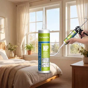 Neutral Cure Anti Mildew Waterproof 100% Silicone Glass Window Sealant High Quality ISO9001 CE Certified Woodworking Adhesive