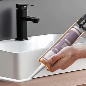 Neutral-Cure Antimicrobial Low-VOC Silicone Sealant for Mirror Fixing