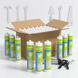 Neutral Cure Fast Curing Anti-Mildew Waterproof Glass Window Sealant White Black Clear NP Silicone Adhesive Sealant Construction