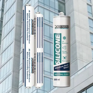 Neutral-Cure White Silicone Sealant, Fast-Drying, Low-Modulus, for Construction, Roofing, Siding, and Woodworking
