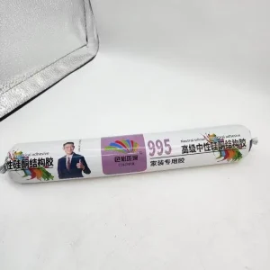 Neutral-Curing Structural Sealant for Window and Door Installation, High Strength, Weatherproof, Flexible Paste
