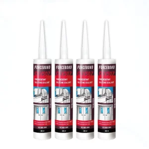 Neutral Fireproof High-Temperature Silicone Sealant for Woodworking and Fireplaces
