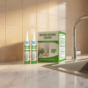 Neutral Sanitary Silicone Adhesive Sealant Anti-Fungal for Bathrooms Kitchens and Wet Areas