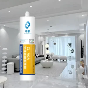 Neutral Silicone Construction Adhesive Cartridge Sealant for Building Windows, Doors and Curtain Walls, Waterproof