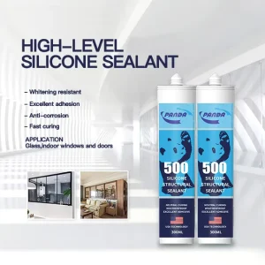 Neutral Silicone Sealant High Temperature Stainless Steel Quick Drying for Windows and Doors
