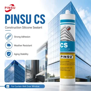 Neutral Silicone Sealant Weather Resistant Structural Adhesive for Exterior Walls, Sunrooms, and Glass