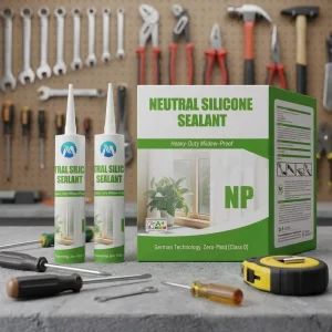 Neutral Silicone Sealant for Windows, Doors, and Concrete Joints