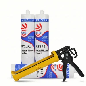 Neutral Silicone Waterproof Sealant for Construction, Kitchens, Doors, and Windows