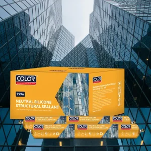 Neutral Structural Silicone Sealant Weatherproof Heat and Cold Resistant with Customized Color for Construction Sealing