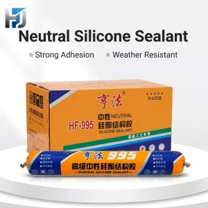 Neutral Structural Silicone Sealant for Home Decoration Door Window Glass and Aluminum Installation