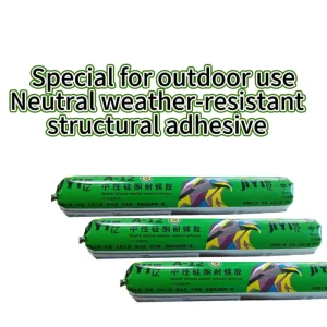 Neutral Weather-Resistant Silicone Sealant for Exterior Walls and Bathrooms