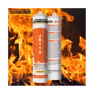 Non-Flammable Fire-Rated Silicone Sealant for Construction and Woodworking