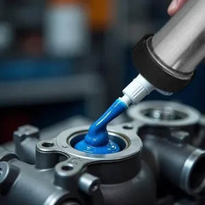 Non-Toxic Silicone Sealant 1.3g/cm³ Density Fast Curing 10-50min for Flange and Vehicle Sealing