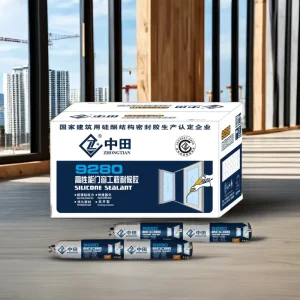 Nontoxic Weather-Resistant Silicone Sealant for Windows, Doors, Roofs, and Indoor Construction