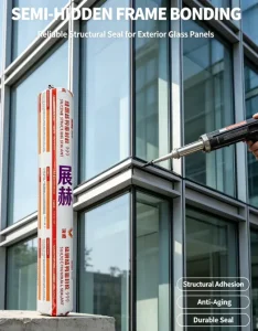 OEM Neutral Silicone Structural Sealant for Waterproofing and Repairing Exterior Wall Joint Leaks
